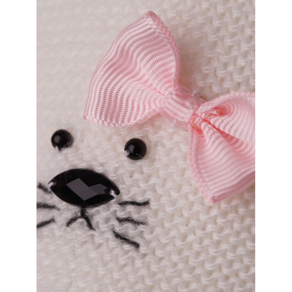 Демисезонная детская шапка "Умка- Д лайт", Белый