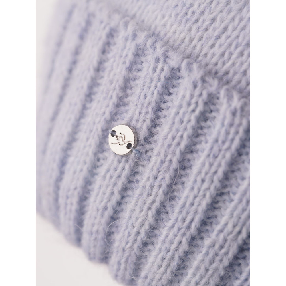 Демисезонная шапочка для малыша "Нильс", Светло-голубая