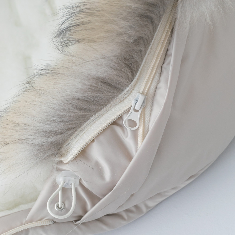 Зимний комплект на выписку "Орсетто", Молоко