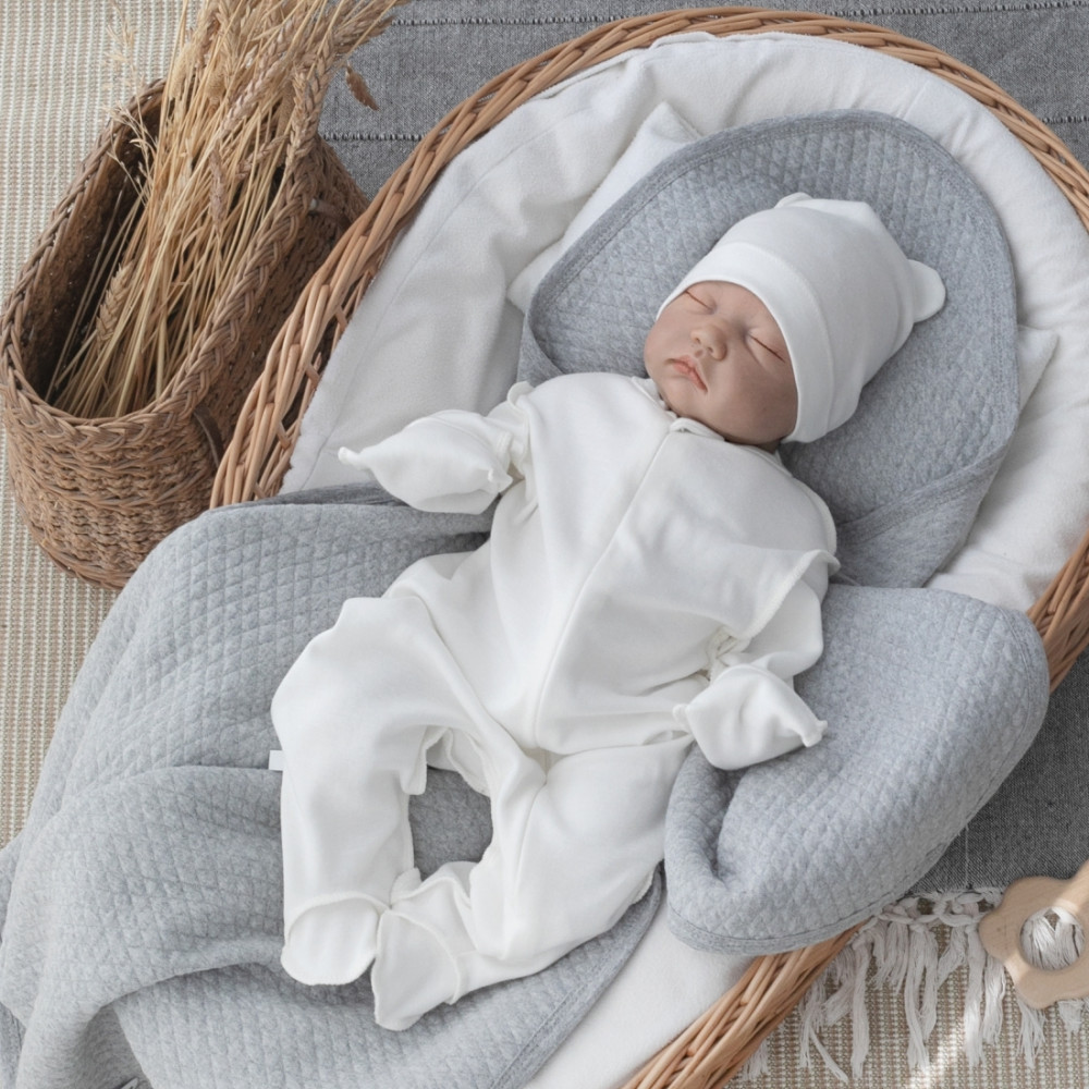 Зимний комплект на выписку "Орсетто", Мятный