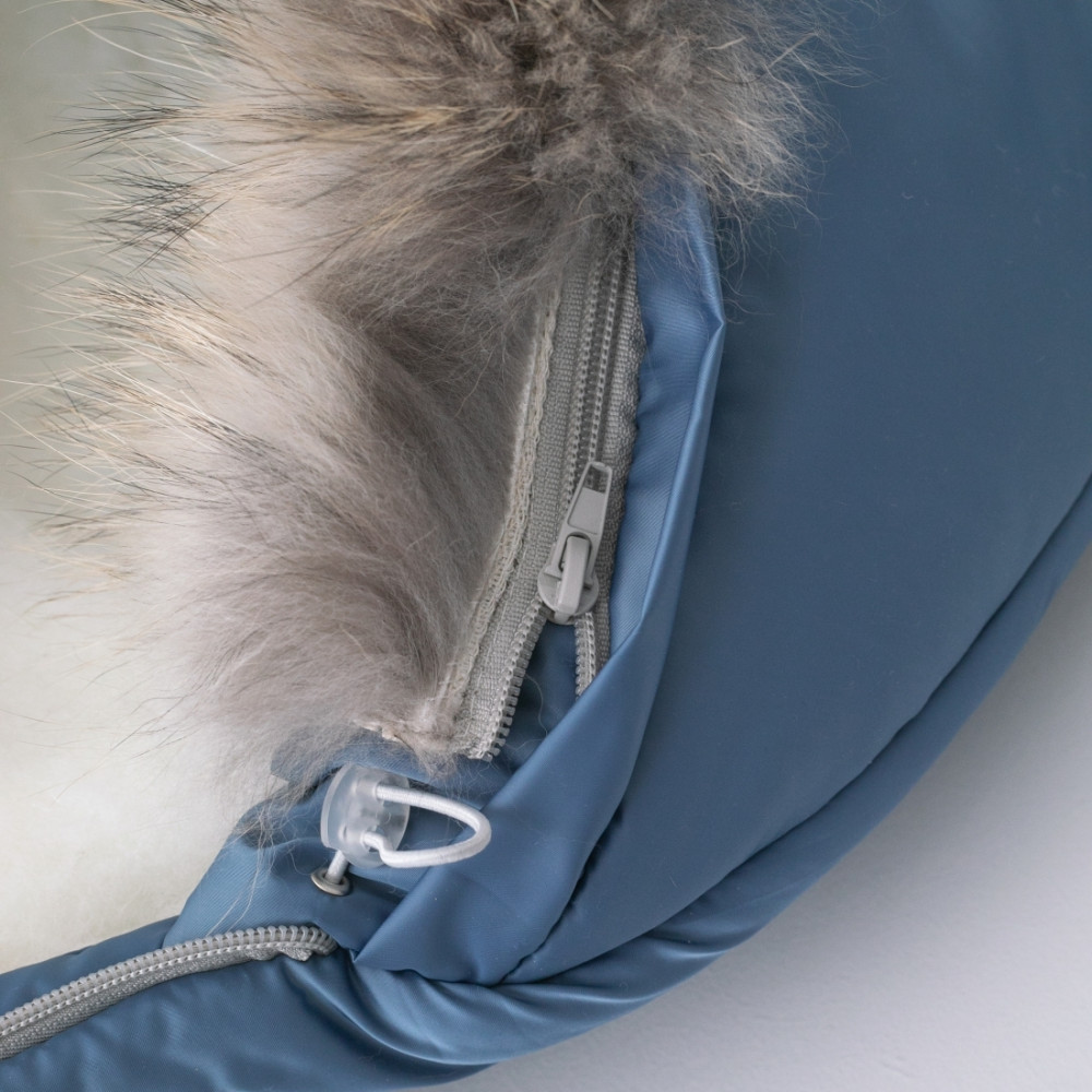 Зимний комплект на выписку "Орсетто", Синий