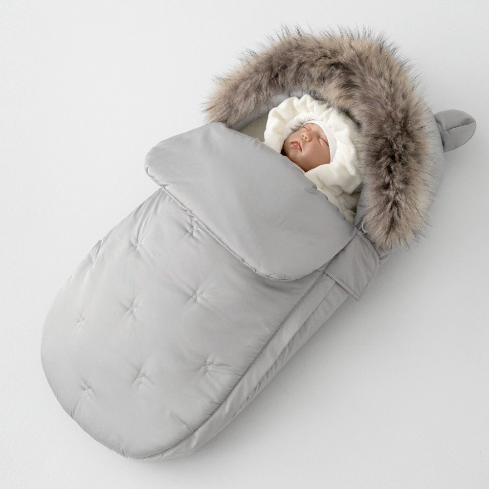 Зимний комплект на выписку "Орсетто", Серый