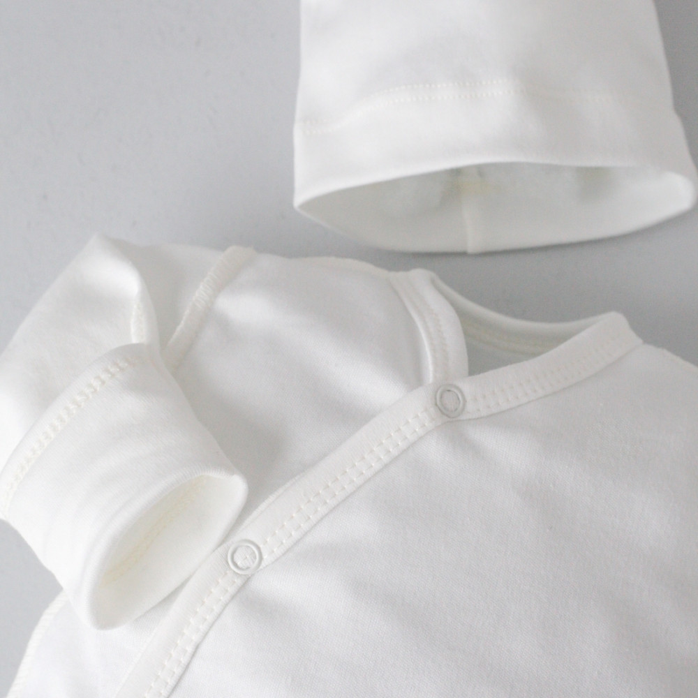 Зимний комплект на выписку 5 предметов "Медвежонок", Сахар