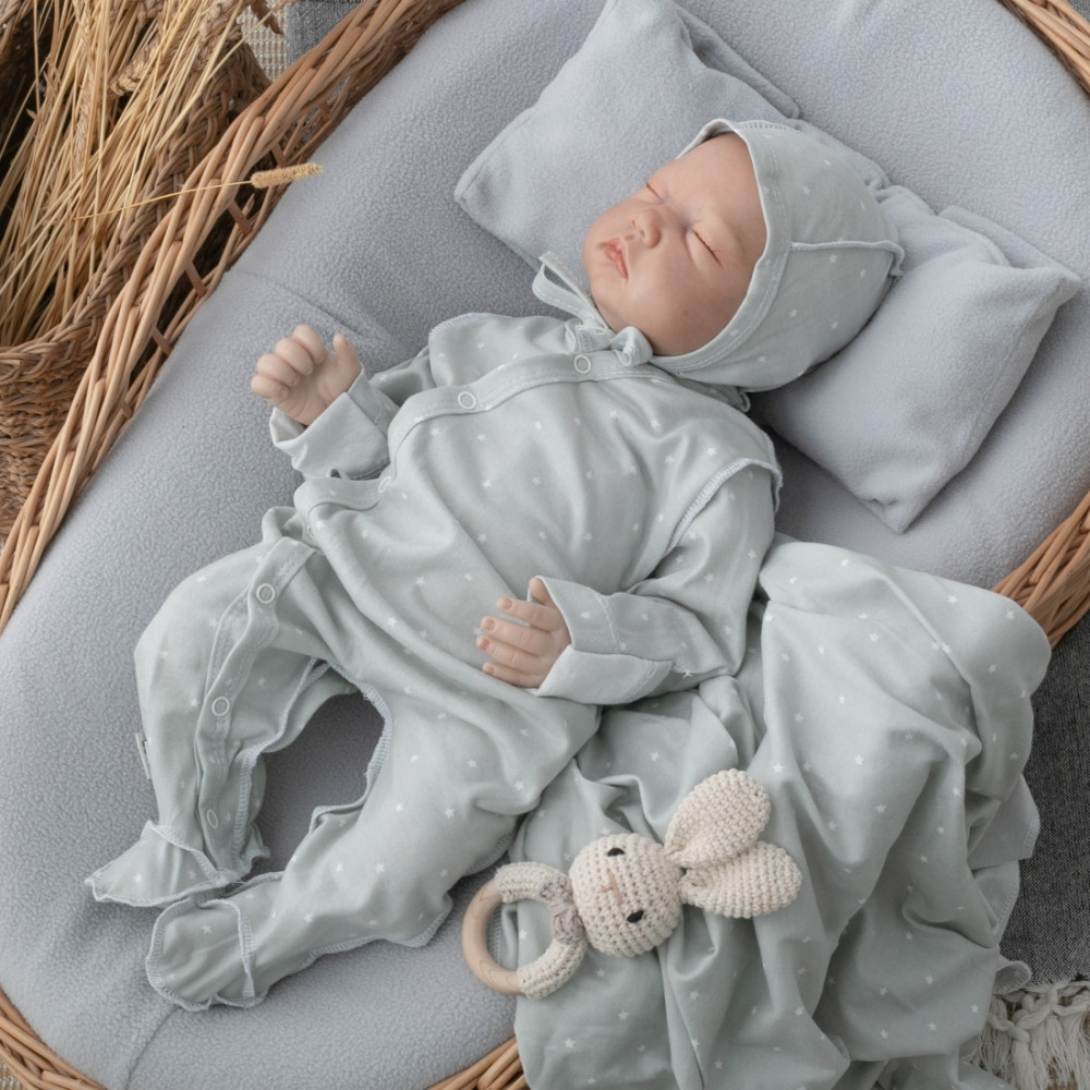 Комплект  на выписку из 7 предметов, Звездочки