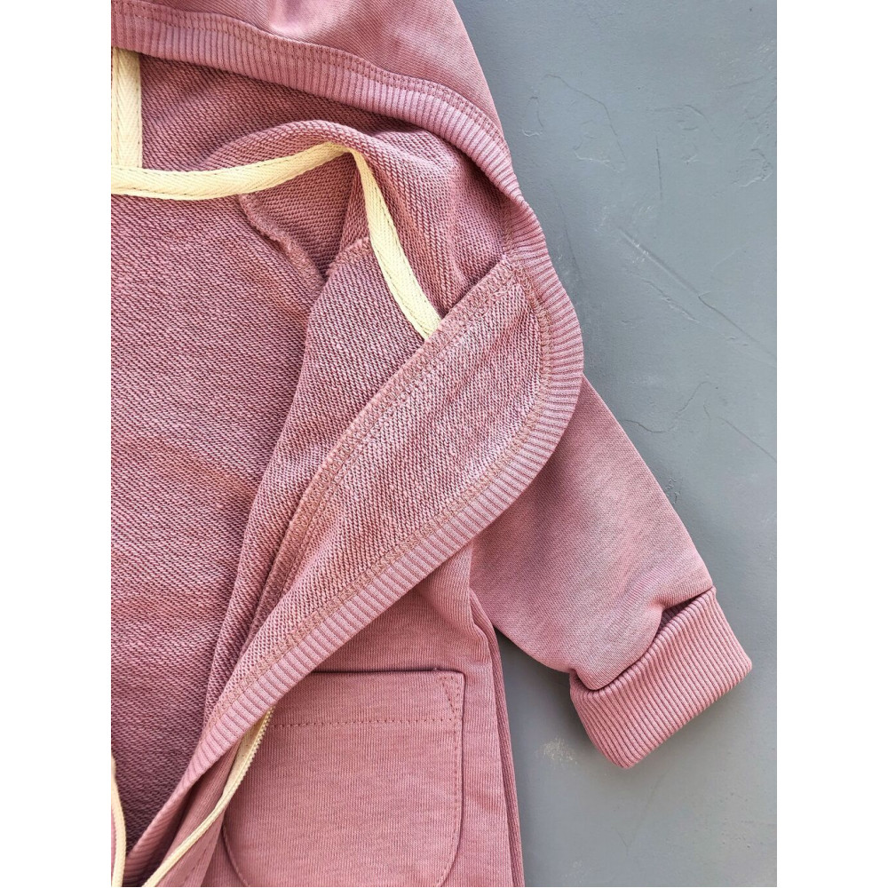 Комбинезон из футера, Пудра