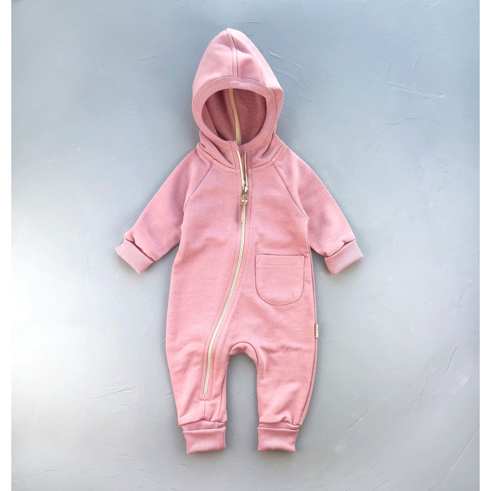 Комбинезон из футера, Пудра