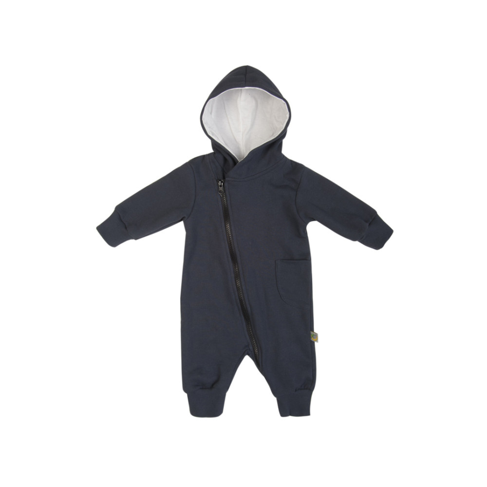 Комбинезон из футера "Стрит", Графит