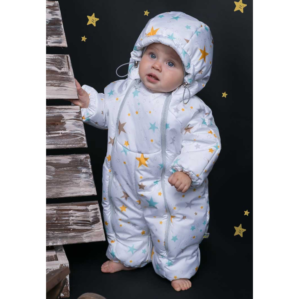 Демисезонный комбинезон "Орион", Белый