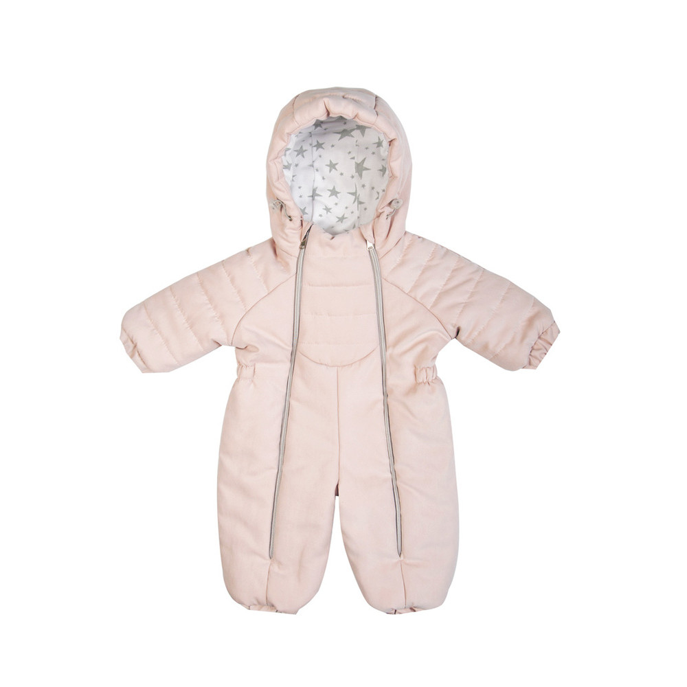 Демисезонный комбинезон "Галактика", Пудра