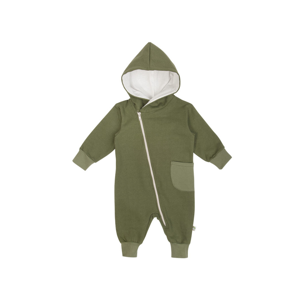 Комбинезон из футера "Стрит", Хаки