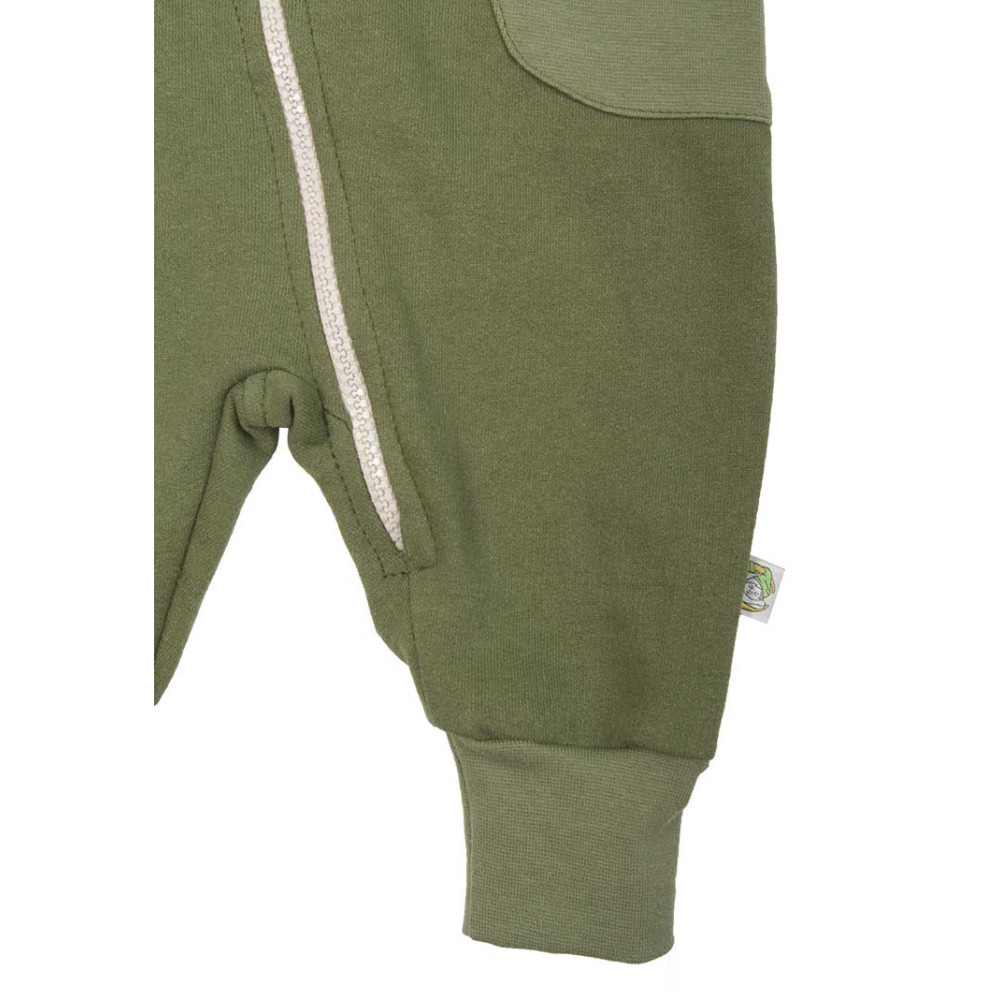 Комбинезон из футера "Стрит", Хаки