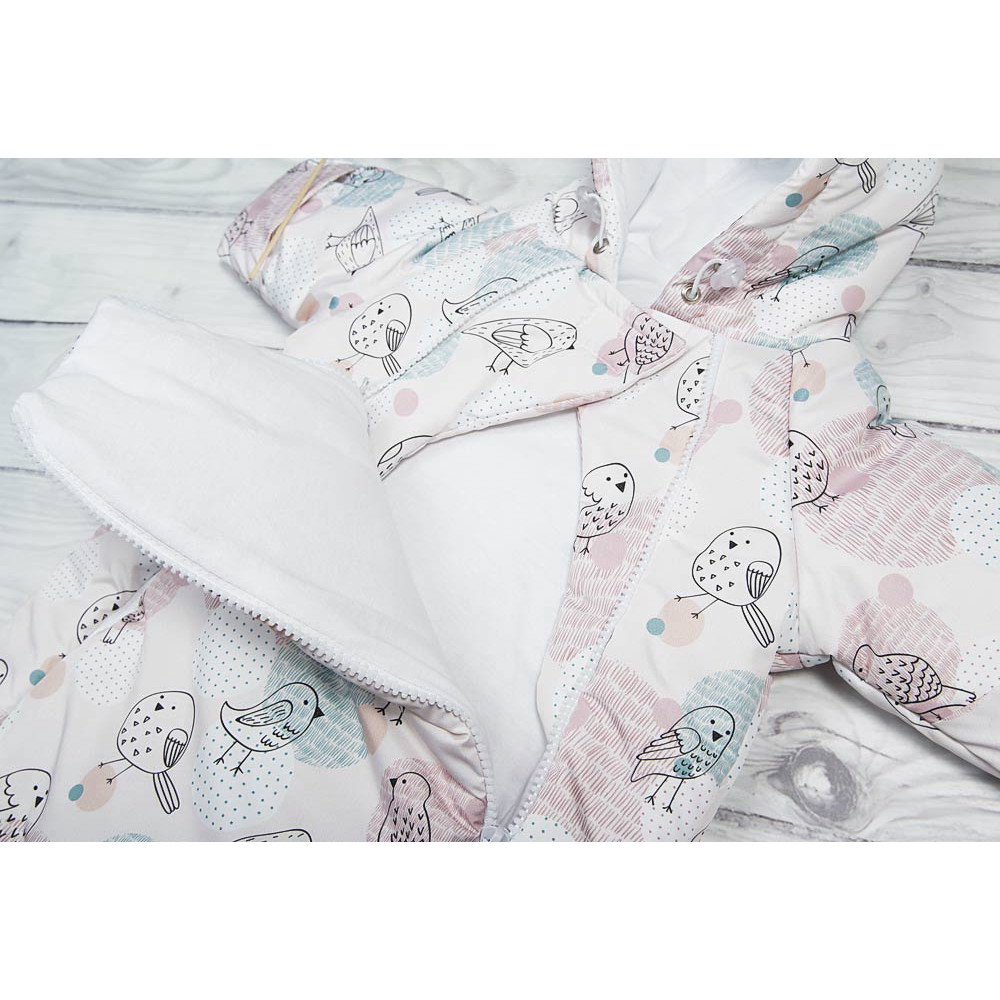 Конверт-комбинезон для новорожденного "Птички"