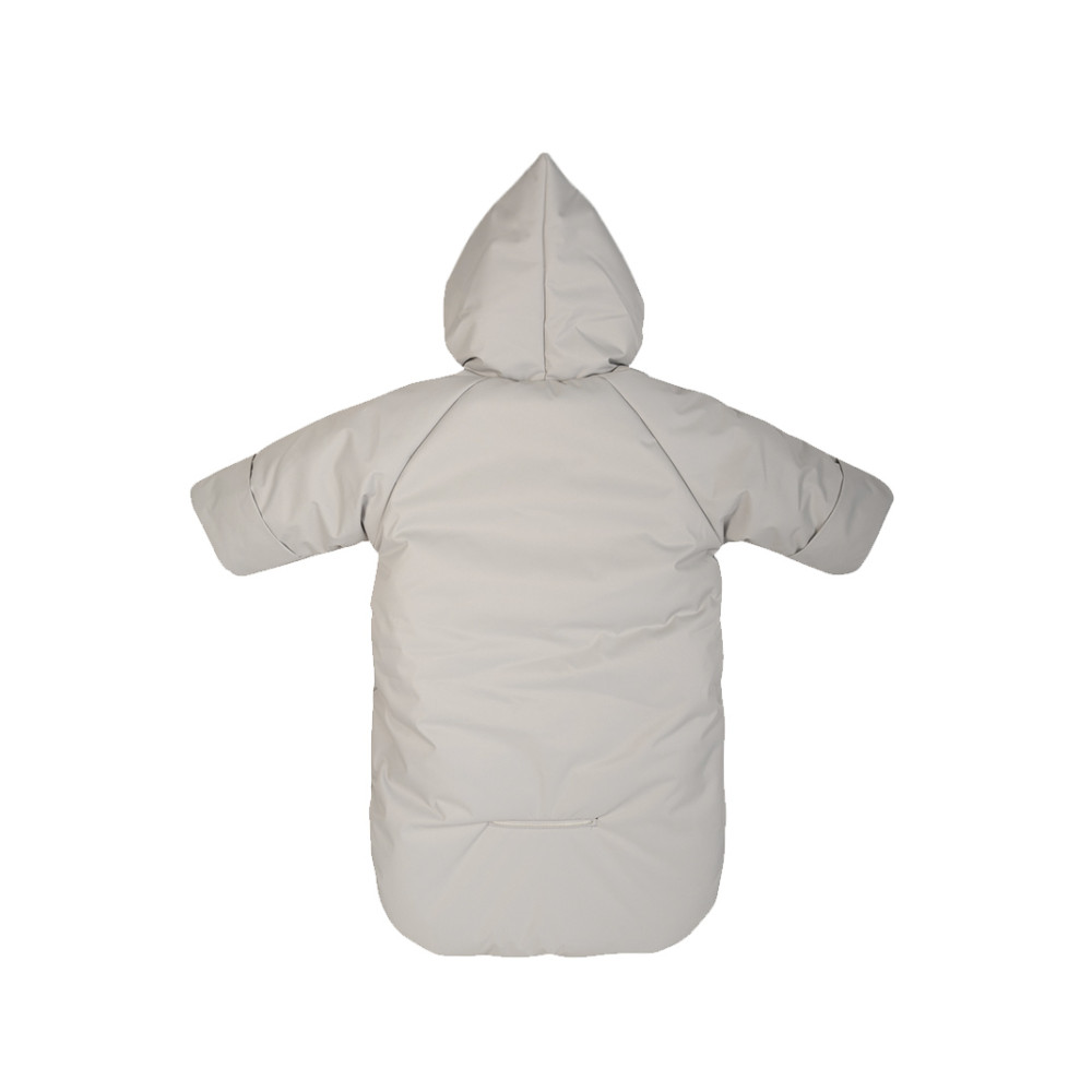 Зимний конверт-комбинезон с ручками для новорожденного "Галактика", Серый