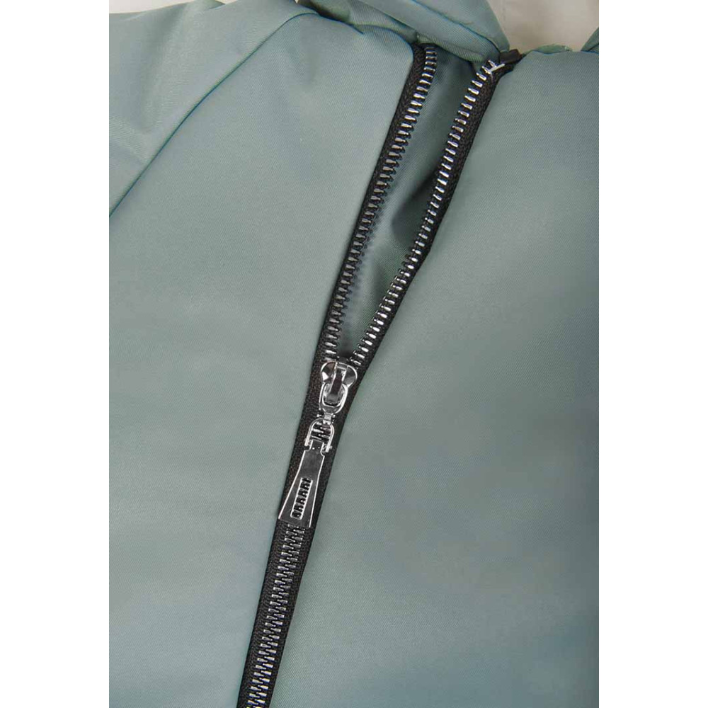 Зимний конверт-комбинезон с ручками для новорожденного "Галактика", Бирюзовый