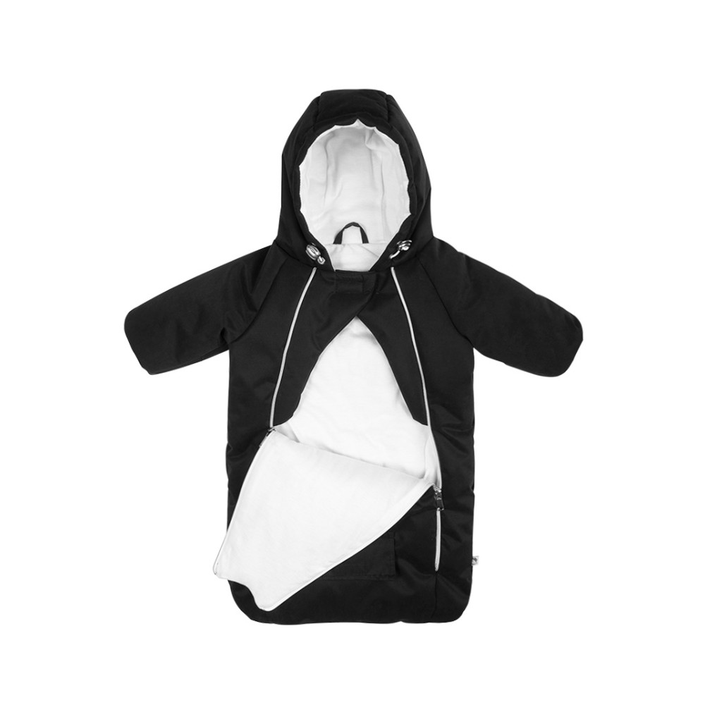 Детский конверт-комбинезон "Уно", Черный