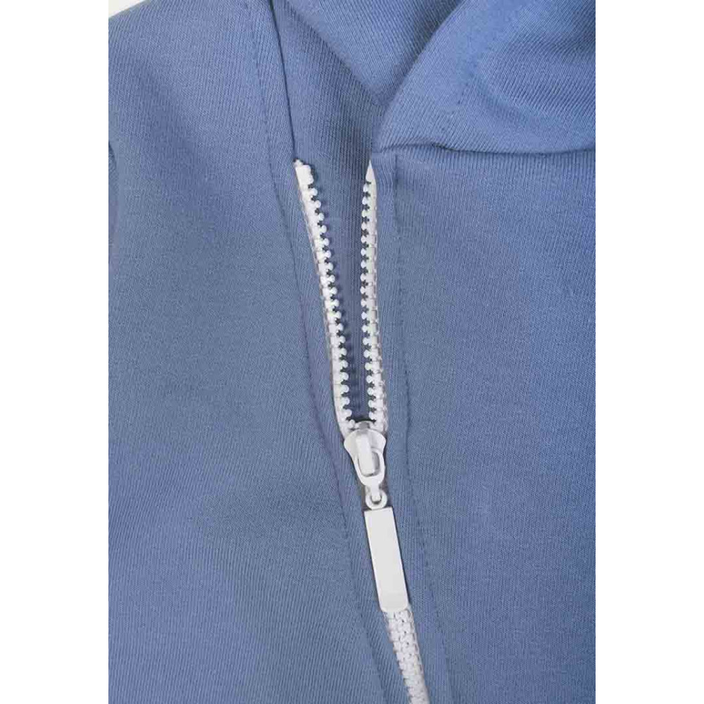 Комбинезон из футера с начесом "Стрит плюс", Индиго