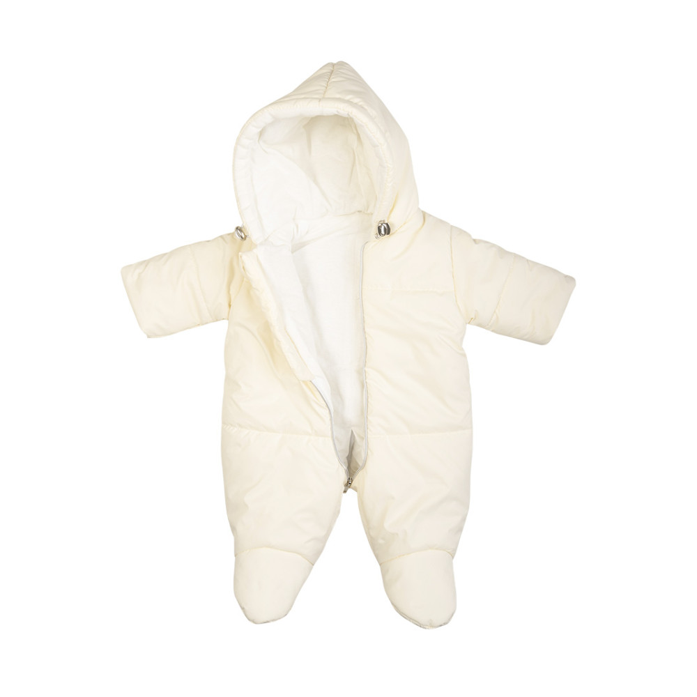 Демисезонный комбинезон для малыша "Бэмби", Молочный