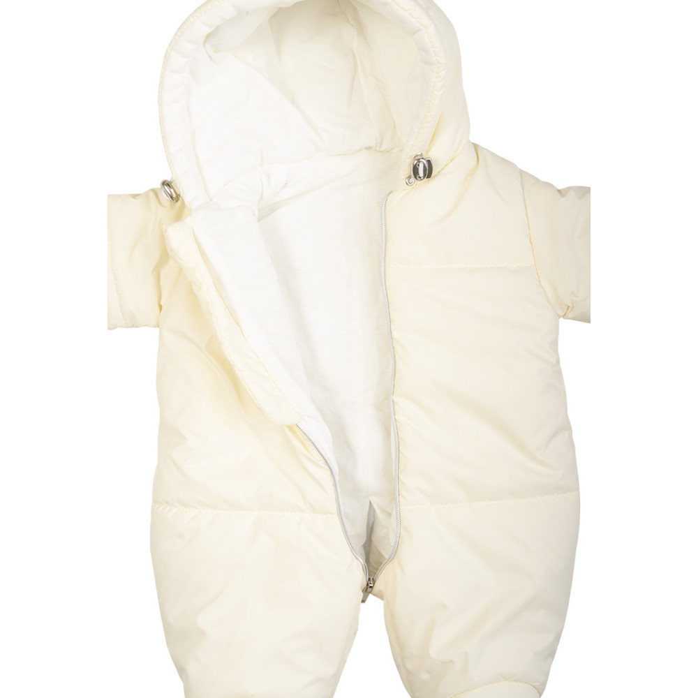 Демисезонный комбинезон для малыша "Бэмби", Молочный