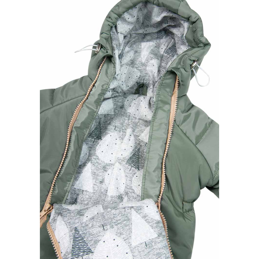 Зимний комбинезон для малыша "Байкал", Зеленый