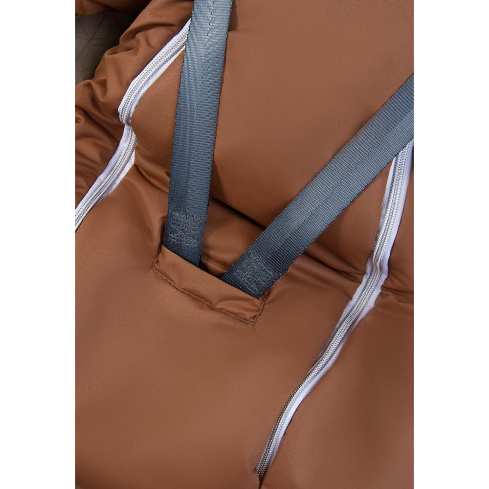 Конверт-комбинезон зимний на выписку "Сплюша", Корица