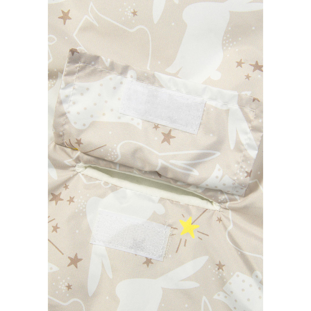 Конверт-комбинезон для новорожденного "Зайцы", бежевый