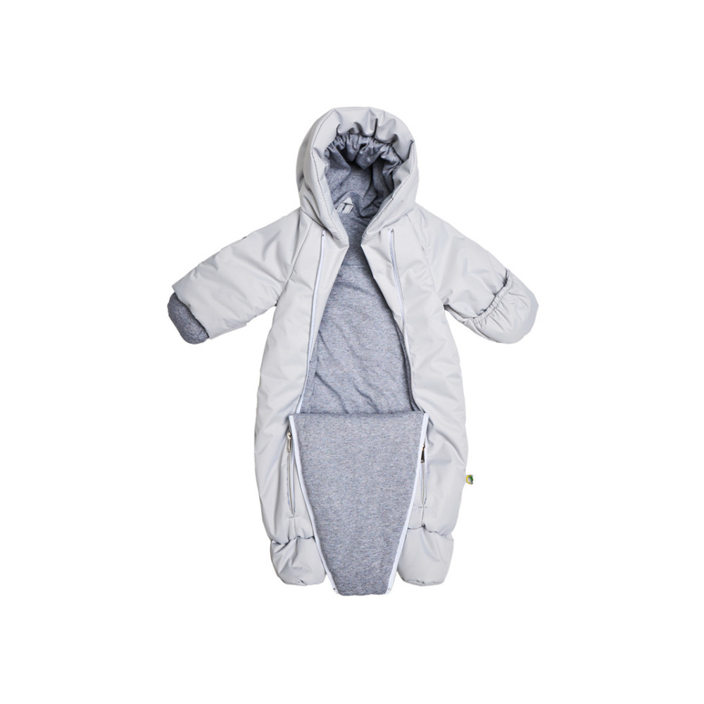 Демисезонный комбинезон для новорожденного "Дэни", Серый