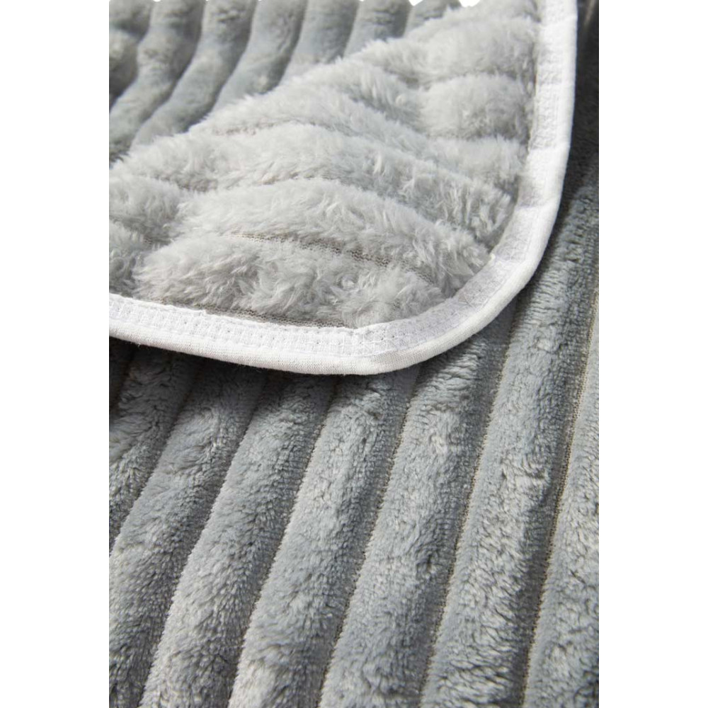 Плюшевый плед "Зефир", Серый