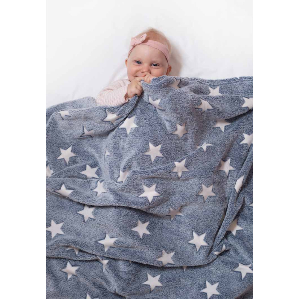 Плед для новорожденного "Звездочки"