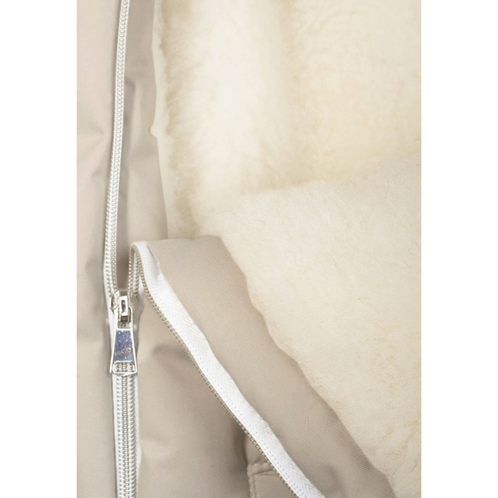 Зимний конверт-комбинезон с ручками для новорожденного "Айс", Бежевый