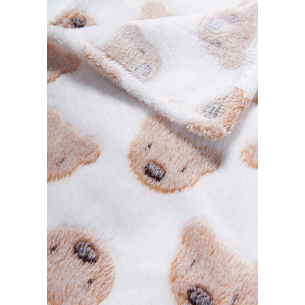 Плюшевый плед для новорожденного "Мишки"