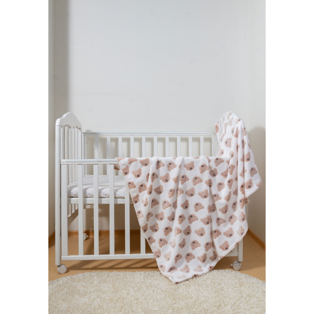 Плюшевый плед для новорожденного "Мишки"