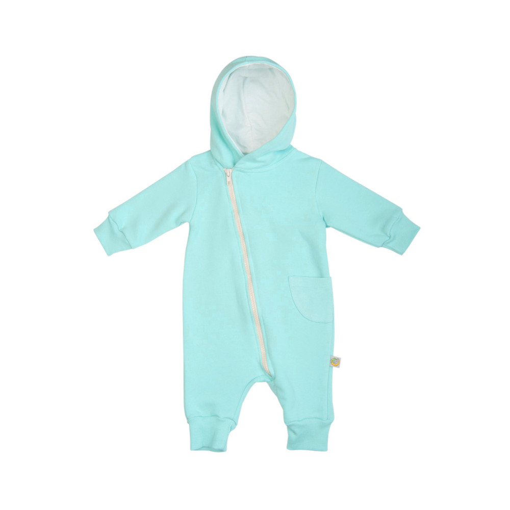 Комбинезон из футера "Стрит", Мятный