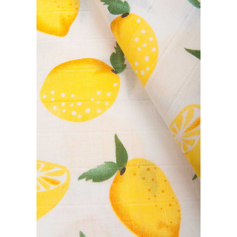 Муслиновая пеленка "Лимоны"