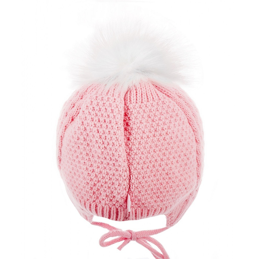 Детская шапка "Зефирка", Розовая