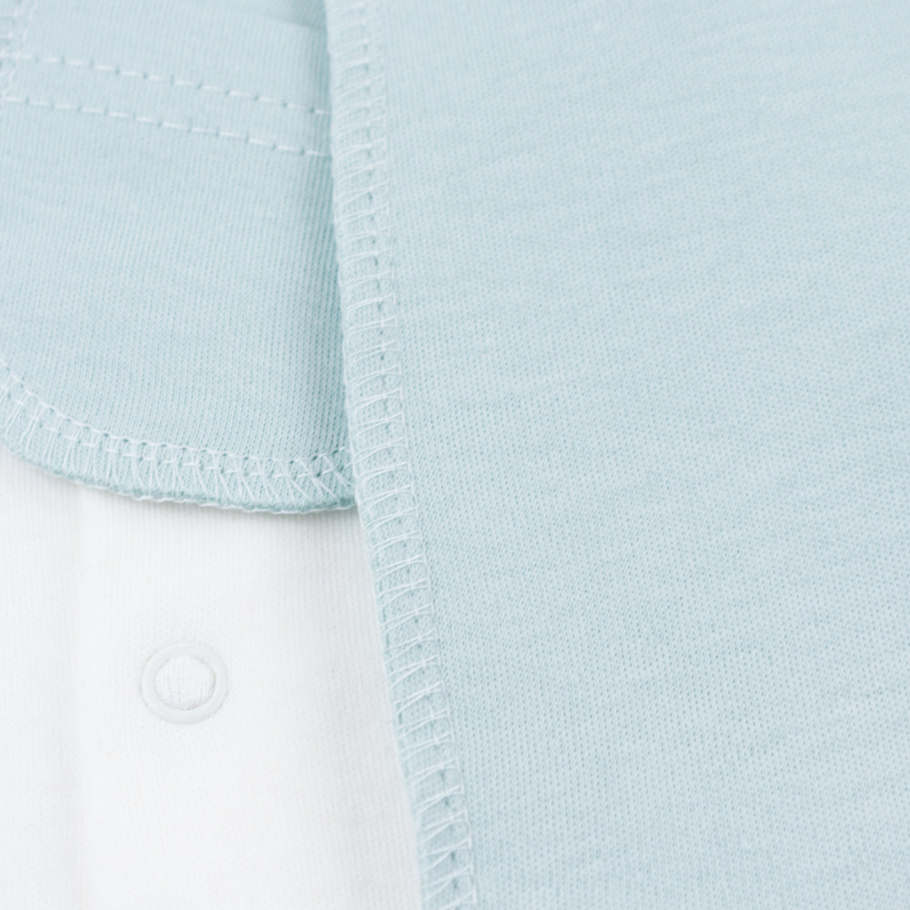 Комплект боди для новорожденного "Baby", Белый/Ментол